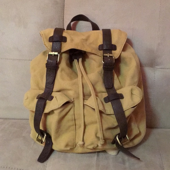 asos canvas backpack
